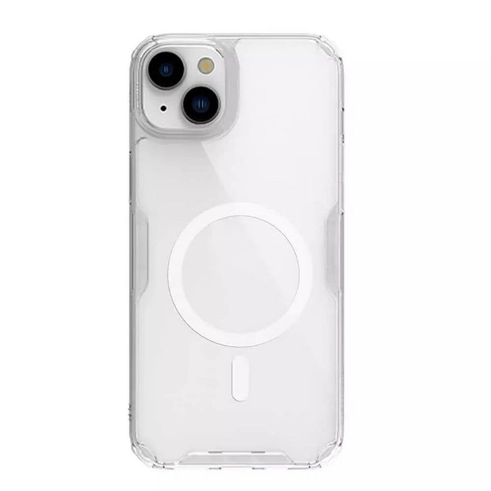 Чехол Nature TPU Pro Magnetic Case, белый, (AP IP15)