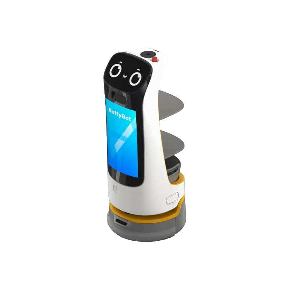 Робот Pudu Сервисный робот-доставщик PuduRobotics модели KettyBot Pro (цвет: белый) в компл. с зарядной станц.