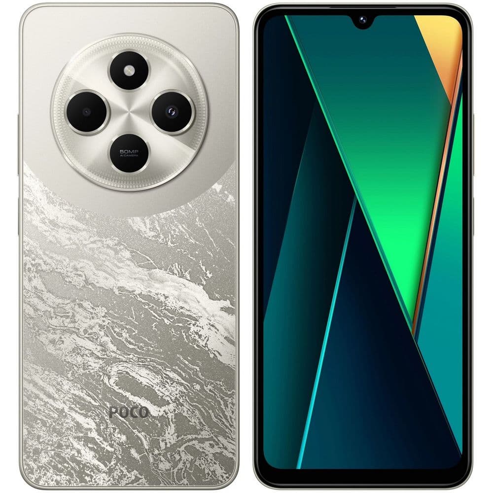 Смартфон POCO C75 6+128Gb золотистый (MZB0I46RU)
