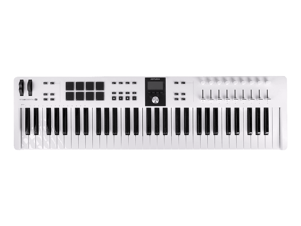 MIDI-клавиатура Arturia KeyLab Essential 61 MK3 White
