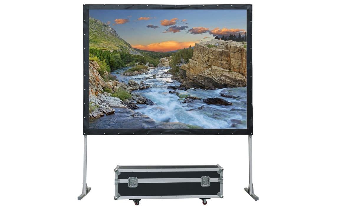 Экран Lumien Master Fold 240x415 см (180"), (раб. область 224x399 см) Matte White черная кайма по периметру 16:9