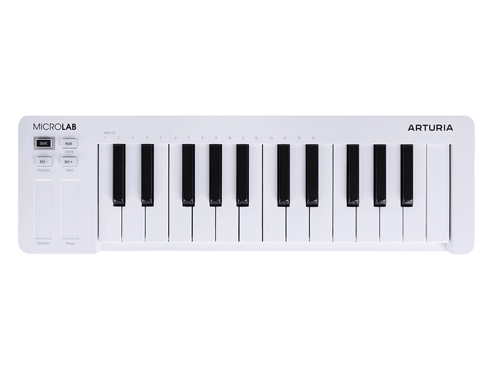 MIDI-клавиатура Arturia MicroLab 3 White