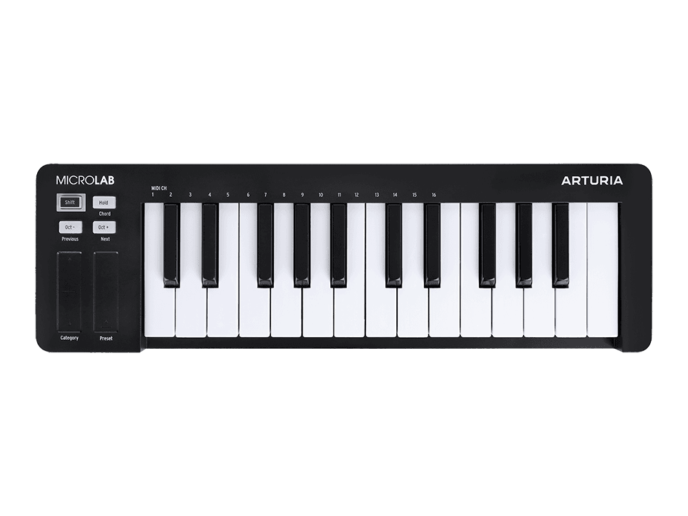 MIDI-клавиатура Arturia MicroLab 3 Black
