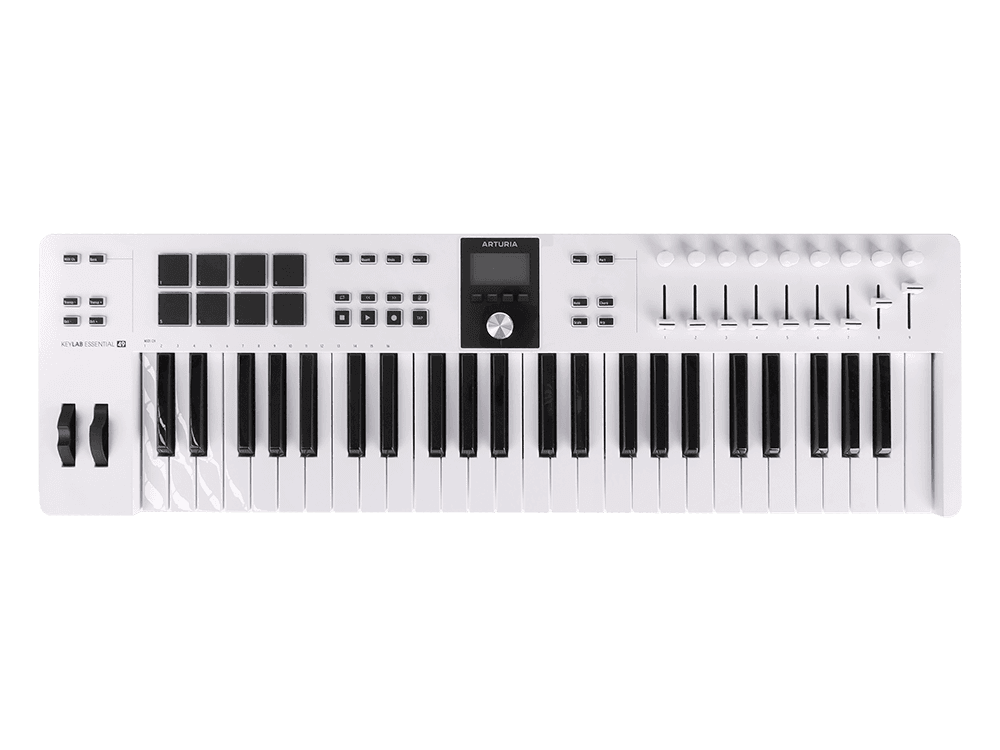 MIDI-клавиатура Arturia KeyLab Essential 49 MK3 White