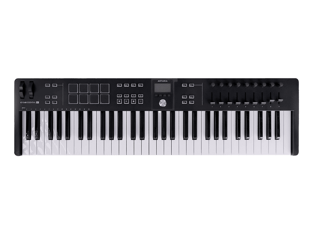 MIDI-клавиатура Arturia KeyLab Essential 61 MK3 Black