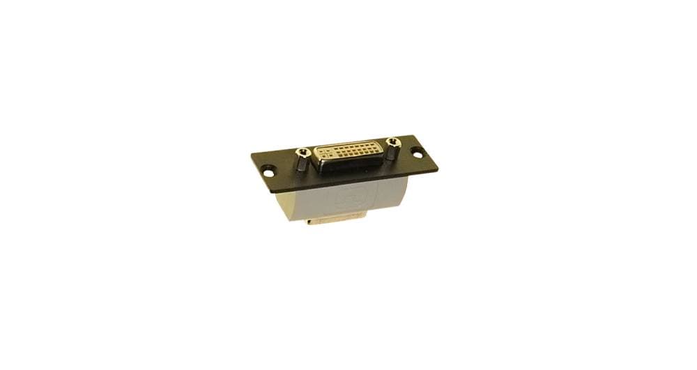 Модуль-переходник Wize Pro DVI-I dual link (24+5) для врезного лючка в стол