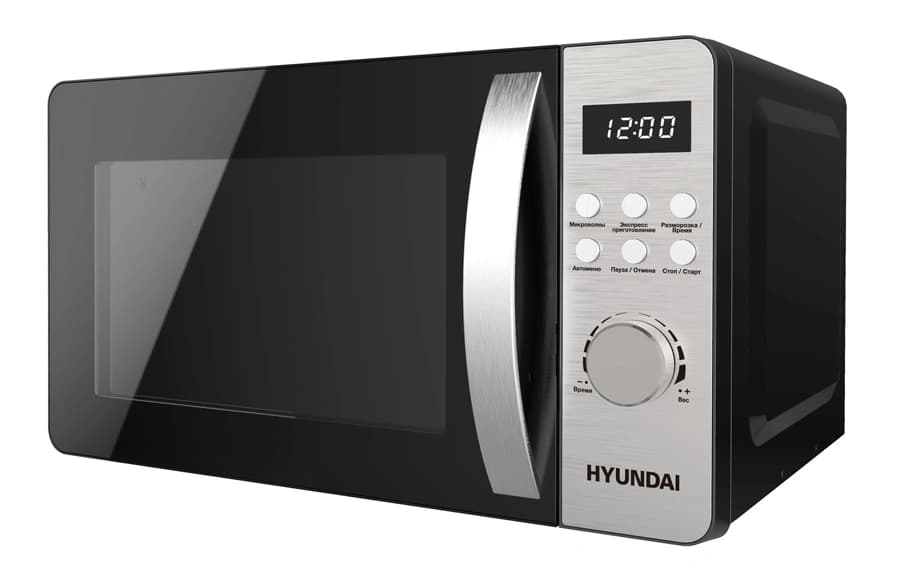 Микроволновая Печь Hyundai HYM-D2071 20л. 700Вт черный/серебристый