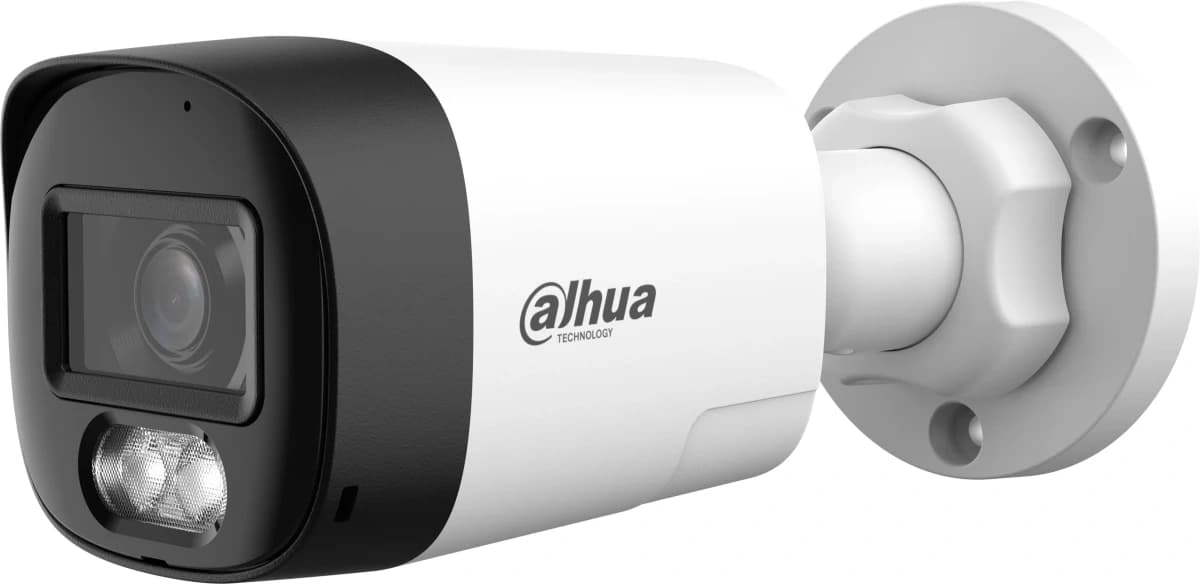Камера видеонаблюдения аналоговая Dahua DH-HAC-HFW1801RLP-IL-T-0280B 2.8-2.8мм HD-CVI HD-TVI цв. корп.:белый
