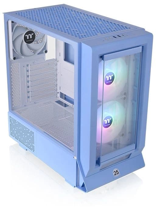 Корпус Thermaltake Ceres 350 MX Hydrangea голубой без БП E-ATX 2x140mm 2xUSB3.0 audio bott PSU