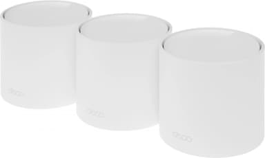 Бесшовный Mesh роутер TP-Link Deco X10 (DECO X10(3-PACK)) AX1500 10/100/1000BASE-TX белый (упак.:3шт)