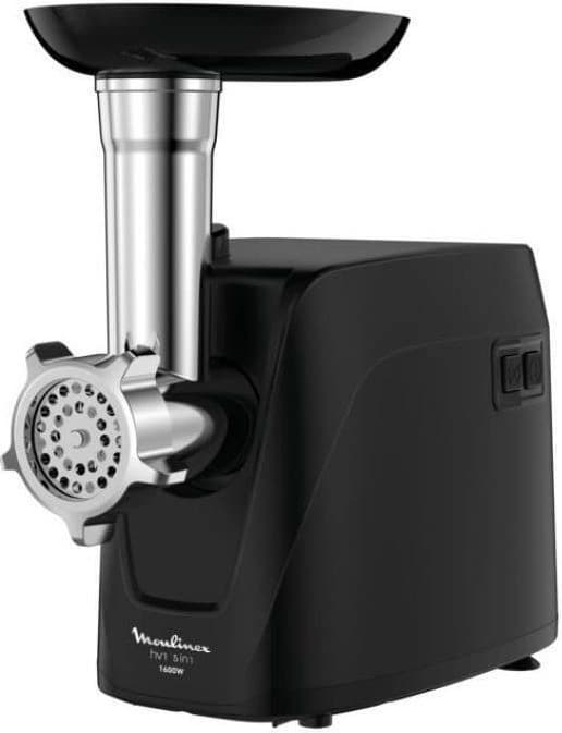Мясорубка Moulinex Compact HV1 ME112832 1600Вт черный/серебристый