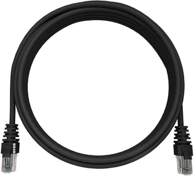 Патч-корд NTSS NTSS-PC-UTP-RJ45-5e-0.15-LSZH-BL UTP RJ-45 вил.-вилка RJ-45 кат.5E 0.15м черный LSZH 26AWG