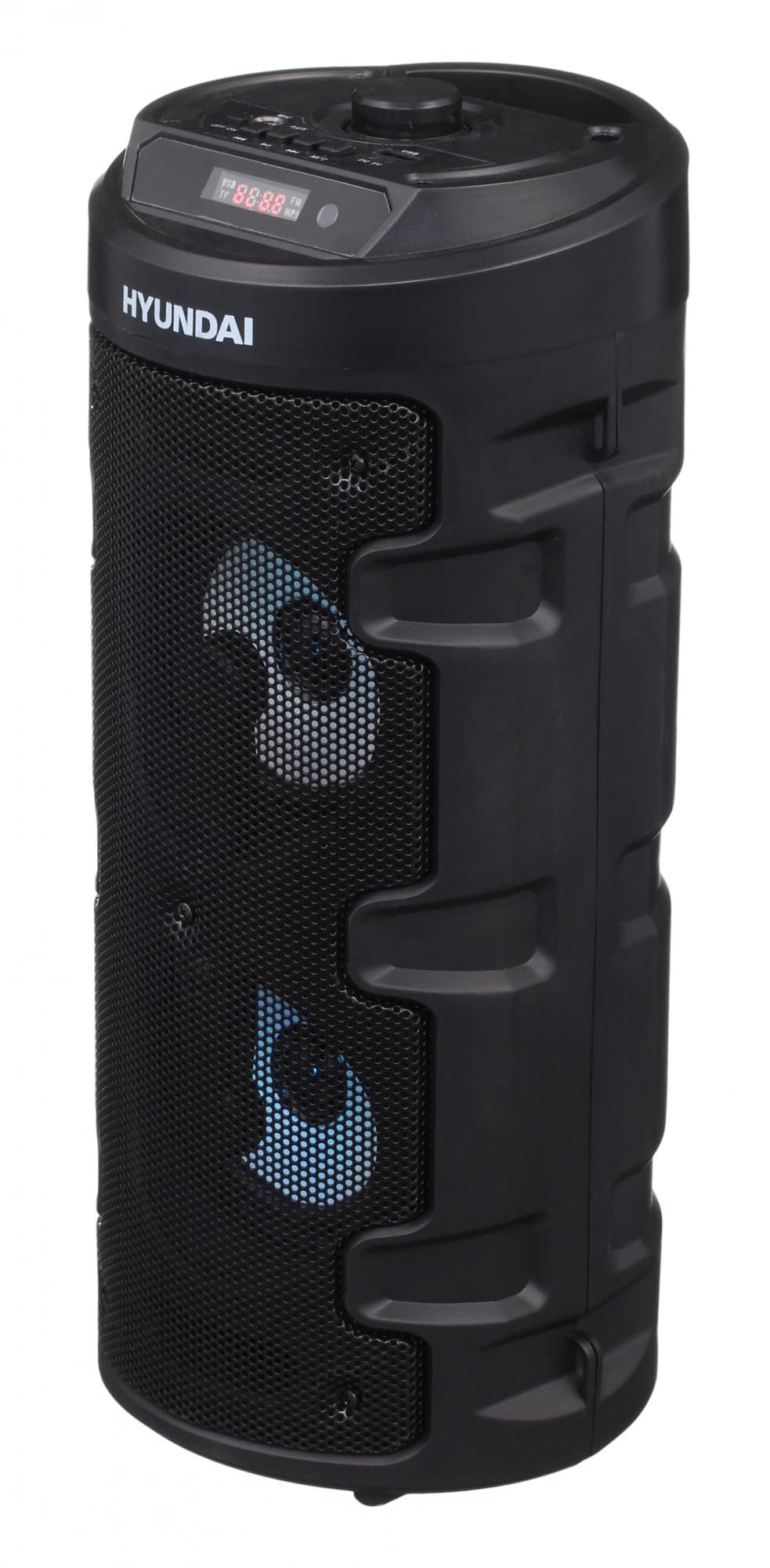 Минисистема Hyundai H-MC160 черный 50Вт FM USB BT SD/MMC