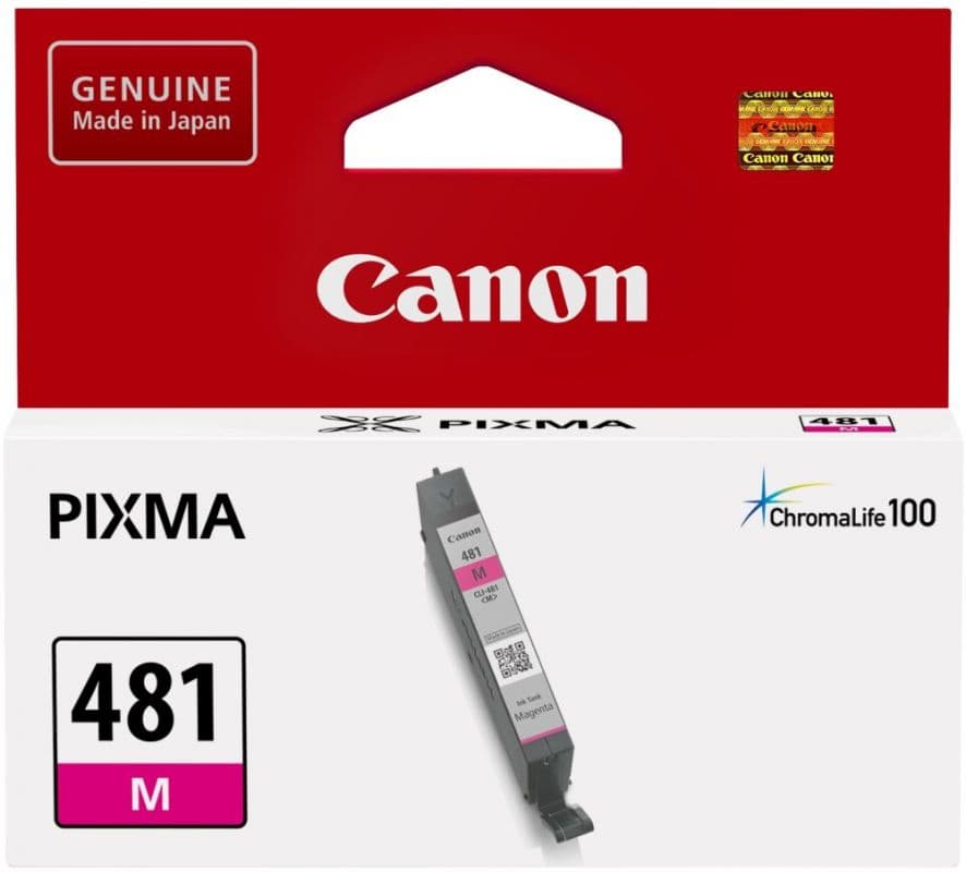 Картридж CANON CLI-481 M пурпурный, 223 стр