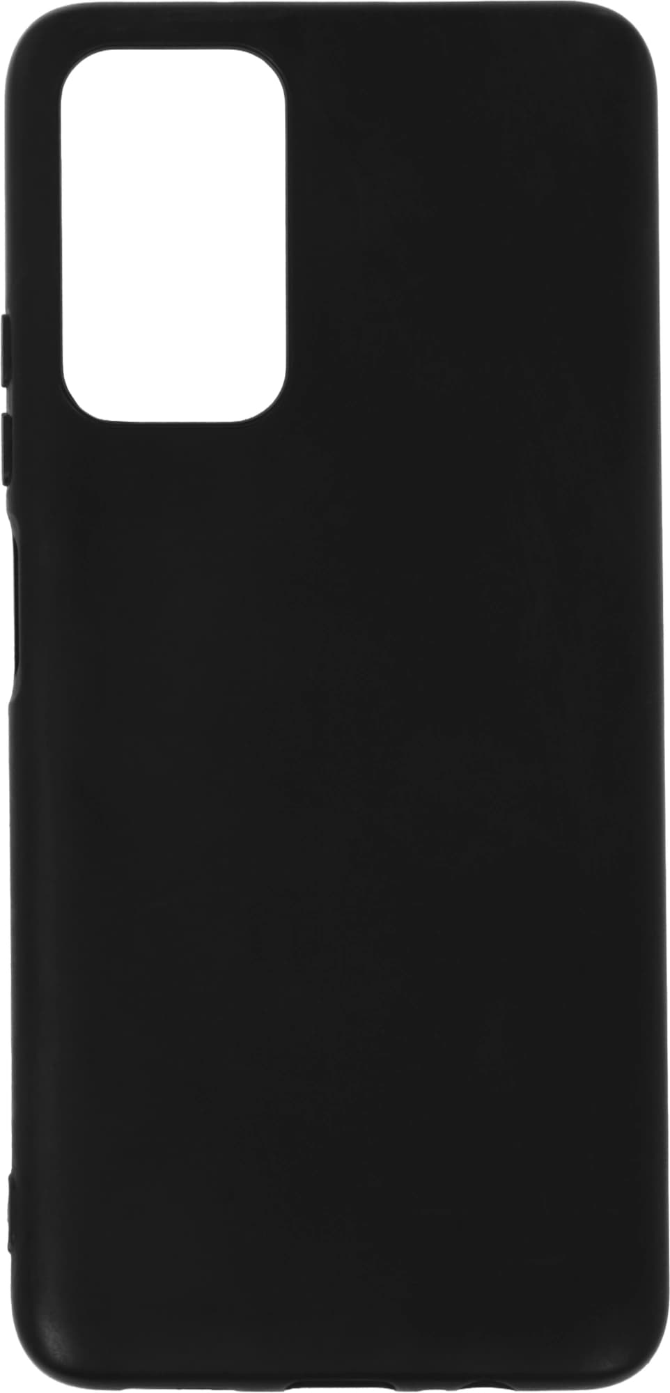 Чехол (клип-кейс) BoraSCO для Xiaomi Poco M4 Pro Silicone Case черный (матовый)