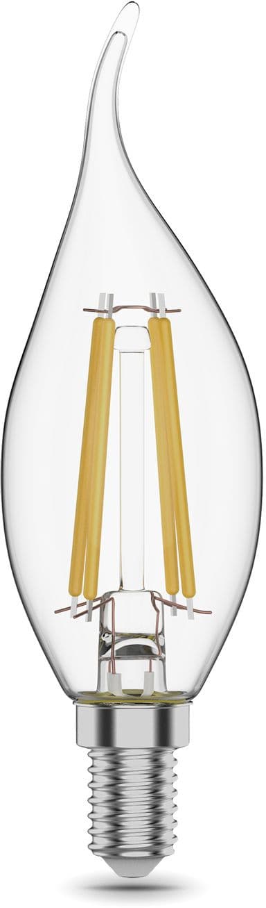 Лампа филам. Gauss Filament 11Вт цок.:E14 свеча 220B св.свеч.бел.нейт. CF35 (упак.:1шт)