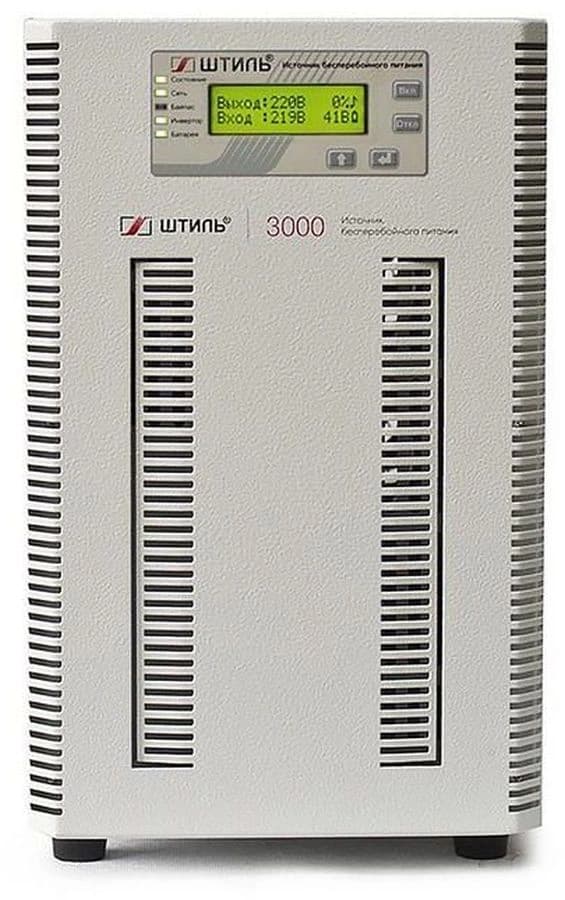 Источник бесперебойного питания Штиль ST1103TL 2700Вт 3000ВА серый