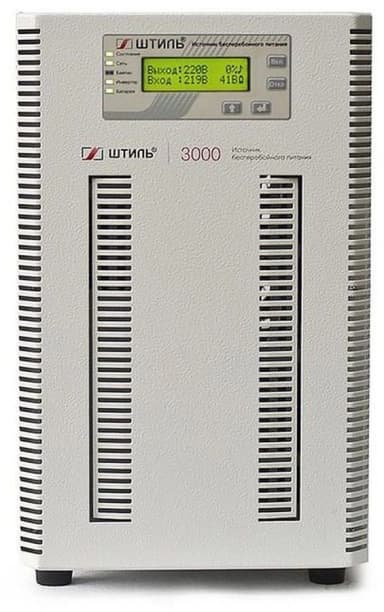 Источник бесперебойного питания Штиль ST1103TL 2700Вт 3000ВА серый