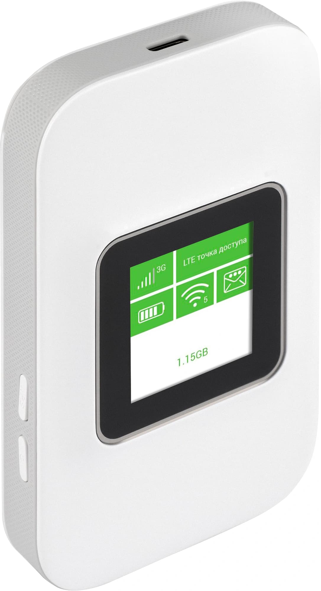 Модем 3G/4G Digma DWR-M301LTE USB Wi-Fi Firewall +Router внешний белый