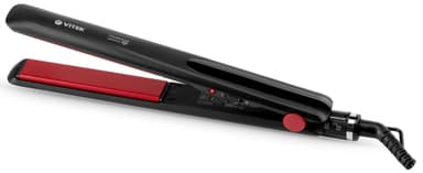 Выпрямитель Vitek VT-8282 BK 44Вт черный/красный макс.темп.:220С покрытие:керамико-турмалиновое (VT-8282)