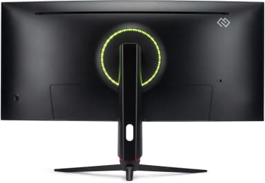 Монитор Digma 34" Overdrive 34A710Q черный VA LED 1ms 21:9 HDMI M/M матовая HAS Piv 450cd 178гр/178гр 3440x1440 165Hz G-Sync FreeSync DP 2K USB 7.1кг