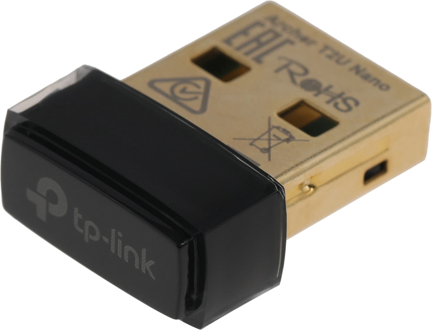 TP-Link Archer T2U Nano Сверхкомпактный двухдиапазонный USB-адаптер с поддержкой Wi-Fi AC600