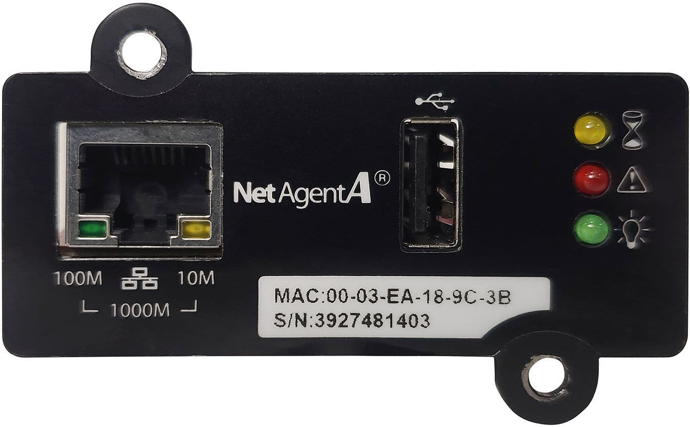 PowerCom SNMP adapter DA 807 (with USB port)