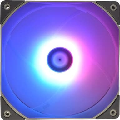 Вентилятор для корпуса Thermalright TL-C12R-S Reverse ARGB 120х120x25 черный 4-pin 25.6дБ Ret