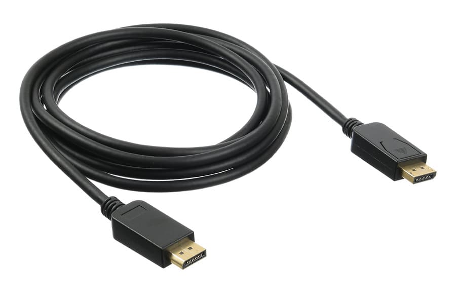 Кабель аудио-видео Buro V.1.2 DisplayPort (m)/DisplayPort (m) 2м. позолоченные контакты черный