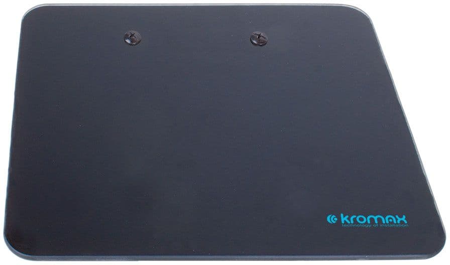 Kromax MICRO-MONO black, Кр. наст. для A/V систем, max 5 кг,в от ст. 200 мм, шир 175 мм.