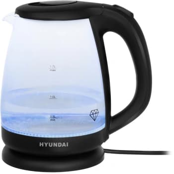 Hyundai Чайник электрический HYK-G1001 1.7л 2200Вт черный