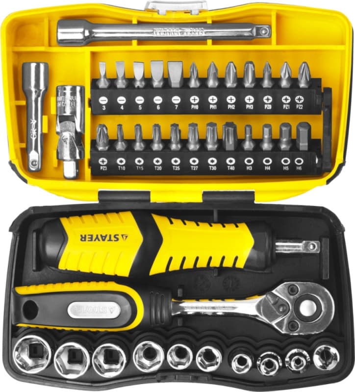 Набор инструментов Stayer 25135-H39 39 предметов (жесткий кейс)