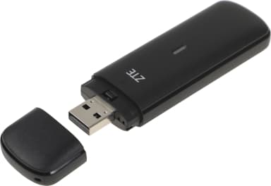 Модем 2G/3G/4G ZTE MF833N USB Firewall +Router внешний черный