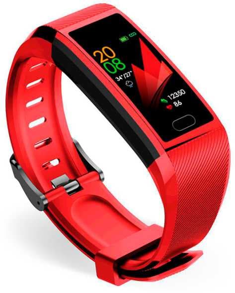 Умные часы Smarterra FitMaster 5 IPS корп.:красный рем.:красный (SMFT-05RBL)
