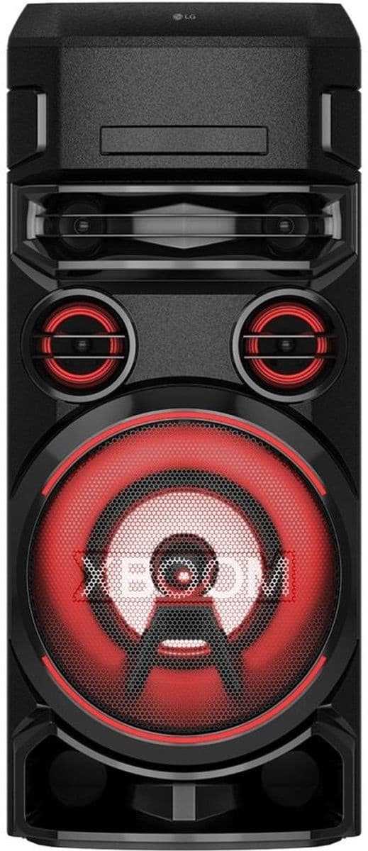 Минисистема LG CJ44 черный 480Вт FM USB BT