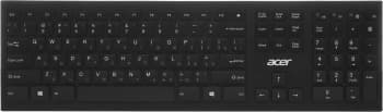 Клавиатура/ Клавиатура беспроводная Acer OKR010 Wireless 2.4G slim Multimedia black