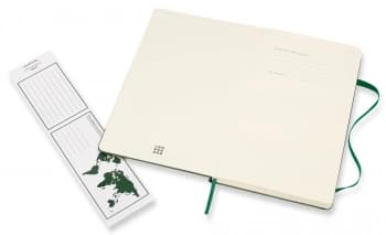 Блокнот Moleskine CLASSIC QP061K15 Large 130х210мм 240стр. клетка твердая обложка зеленый