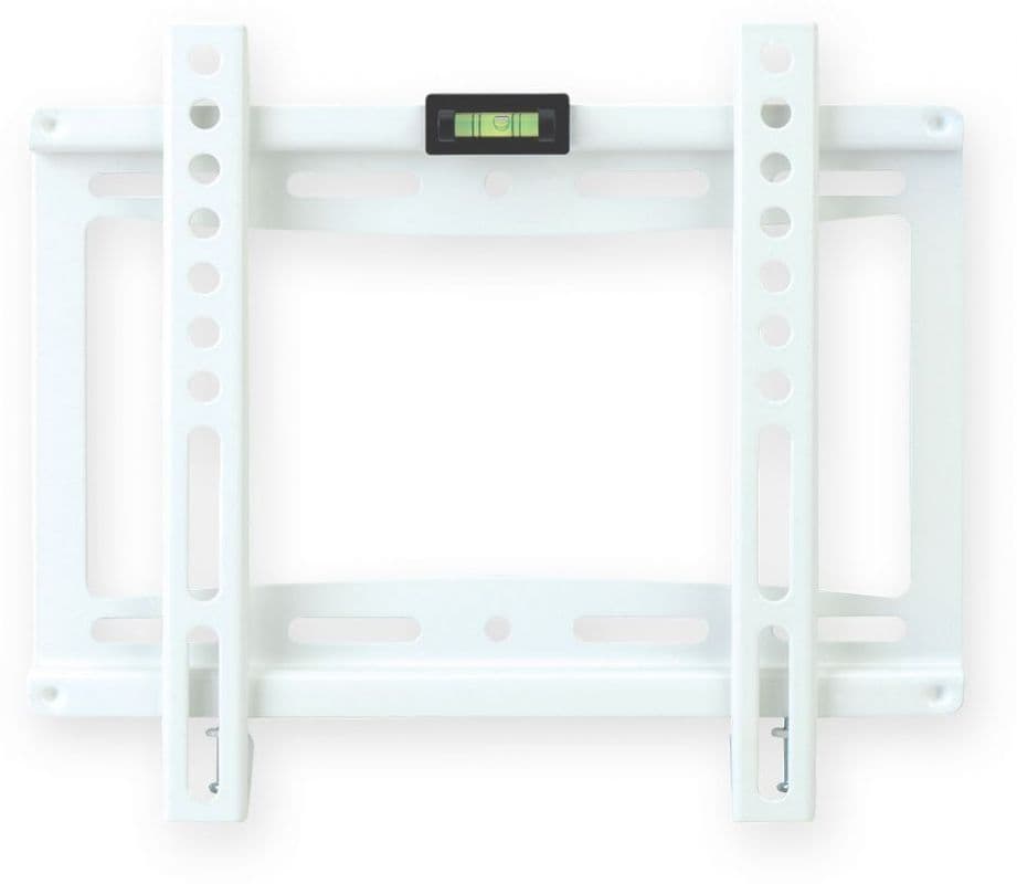 Кронштейн Kromax IDEAL-5 White, 15"-47", max 40 кг, настенный, VESA 200x200 мм, тонкий профиль