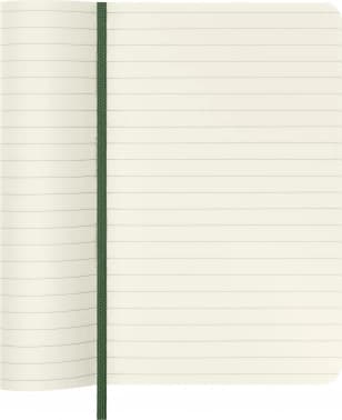 Блокнот Moleskine CLASSIC SOFT QP611K15 Pocket 90x140мм 192стр. линейка мягкая обложка зеленый