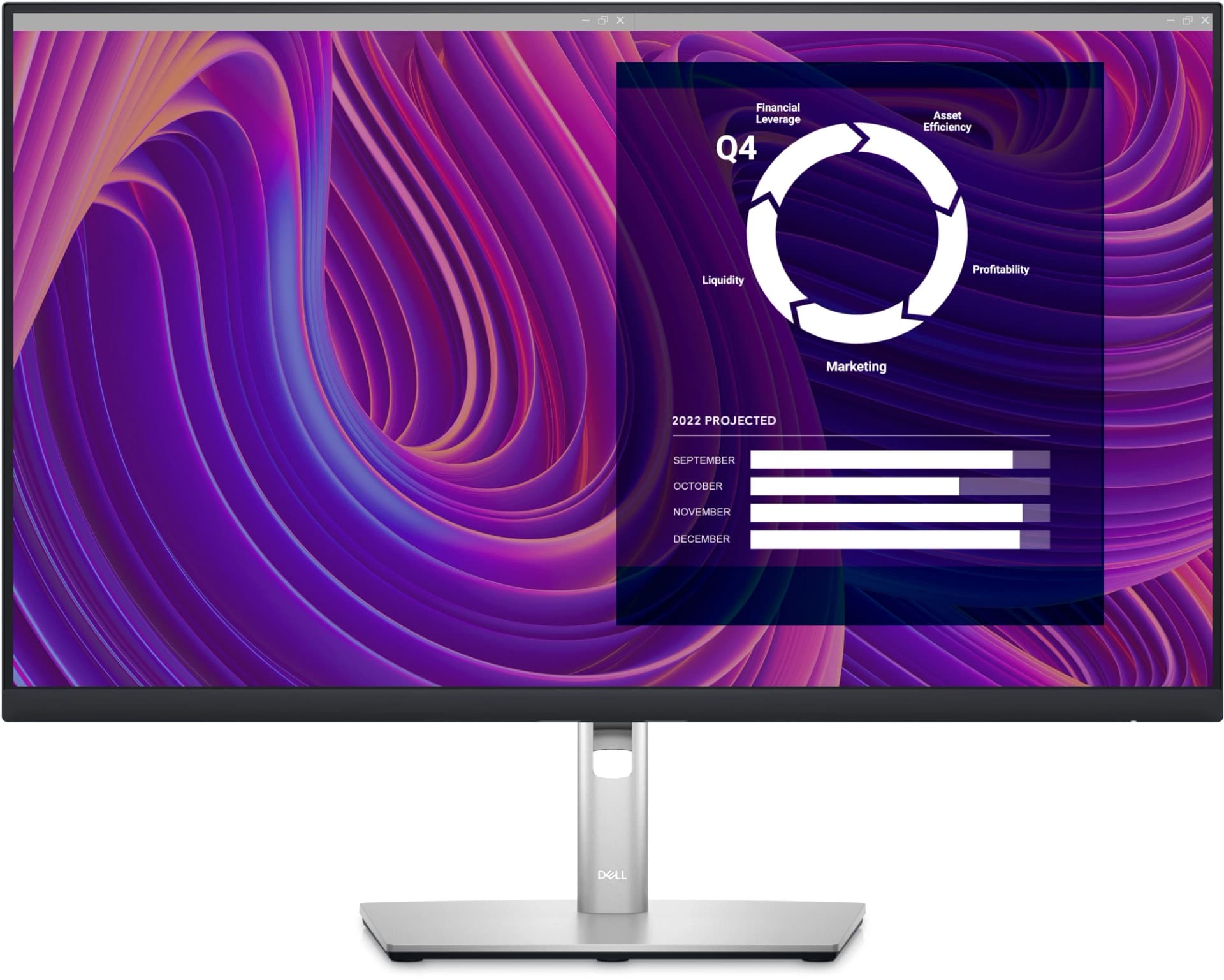 Монитор Dell 27" P2723D черный IPS LED 5ms 16:9 HDMI матовая HAS Piv 1000:1 350cd 178гр/178гр 2560x1440 60Hz DP Quad 2K (1440p) USB 6.76кг