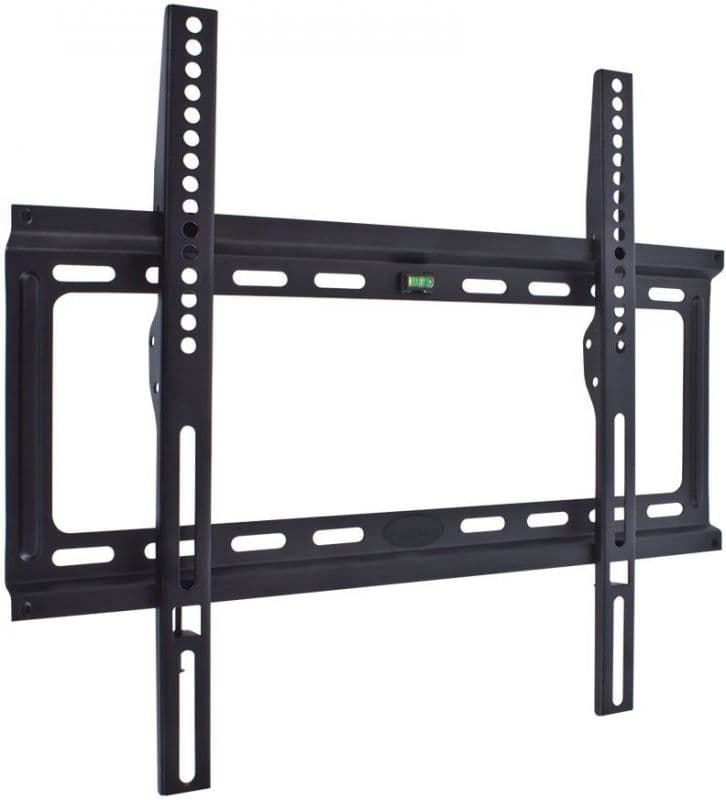 Кронштейн Kromax IDEAL-3 черный, 22"-65", max 50 кг, настенный, VESA 400x400 мм, тонкий профиль