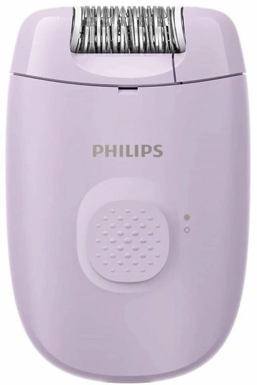 Эпилятор Philips BRE237/00 скор.:1 насад.:2 от электр.сети фиолетовый