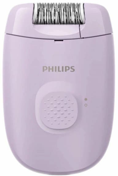 Эпилятор Philips BRE237/00 скор.:1 насад.:2 от электр.сети фиолетовый