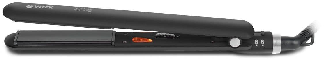 Выпрямитель Vitek 8288-VT 35Вт черный/красный макс.темп.:200С покрытие:керамико-турмалиновое (8288-VT-01)