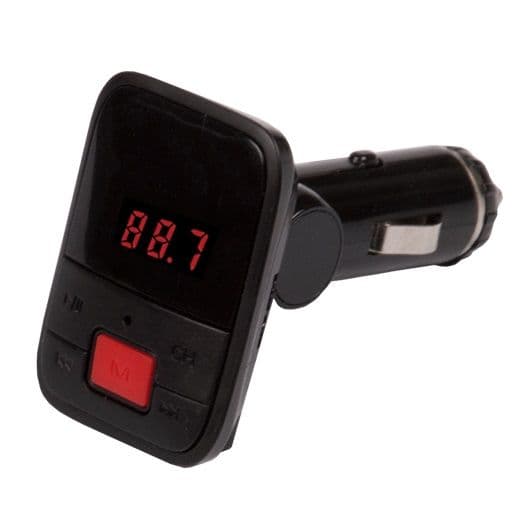Автомобильный FM-модулятор Ritmix FMT-A745 черный SD BT USB