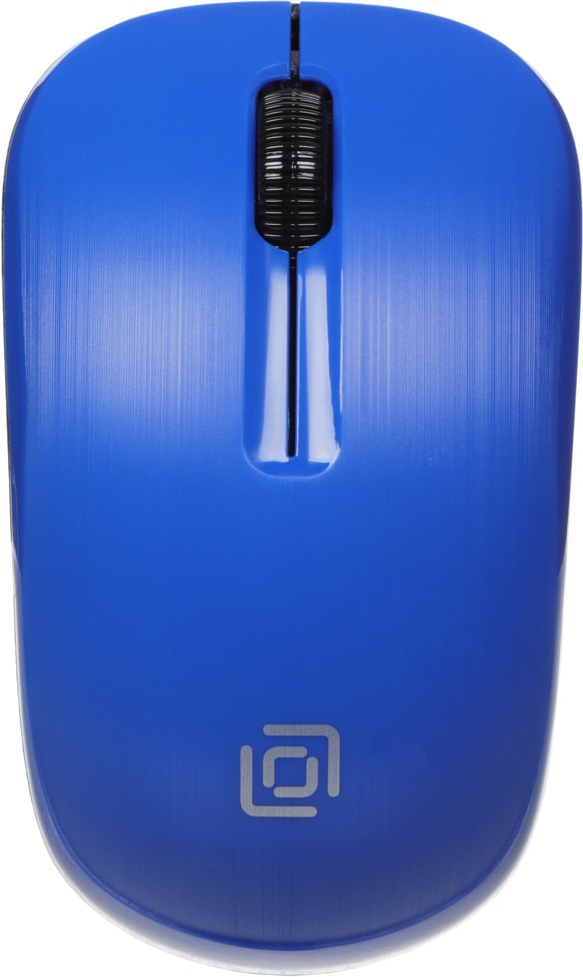 Мышь Оклик 525MW черный/синий оптическая 1000dpi беспров. USB для ноутбука 3but