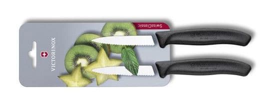 Набор ножей кухон. Victorinox Swiss Classic 6.7633.B компл.:2предм. черный блистер