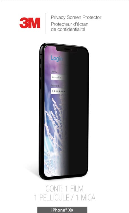 Пленка защиты информации для экрана 3M MPPAP015 для Apple iPhone XR 1шт.