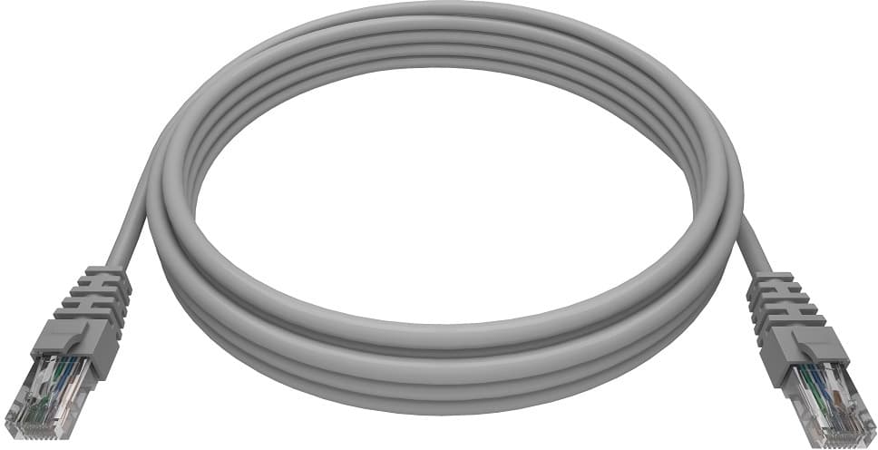 Патч-корд NTSS NTSS-PC-UTP-RJ45-5e-0.2-LSZH-GY UTP RJ-45 вил.-вилка RJ-45 кат.5E 0.2м серый LSZH 26AWG