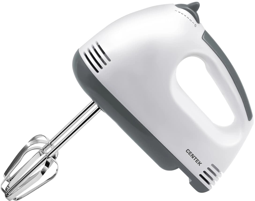 Миксер ручной Centek CT-1111 200Вт белый/серый